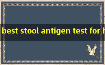best stool antigen test for h pylori